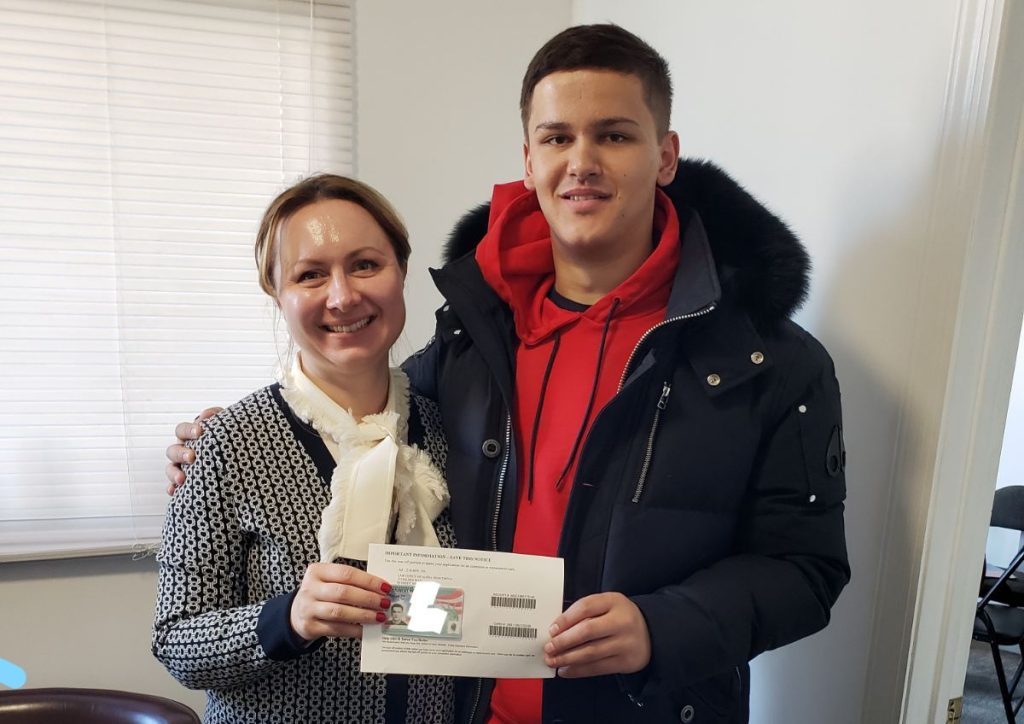 Happy Client and Alena Shautsova