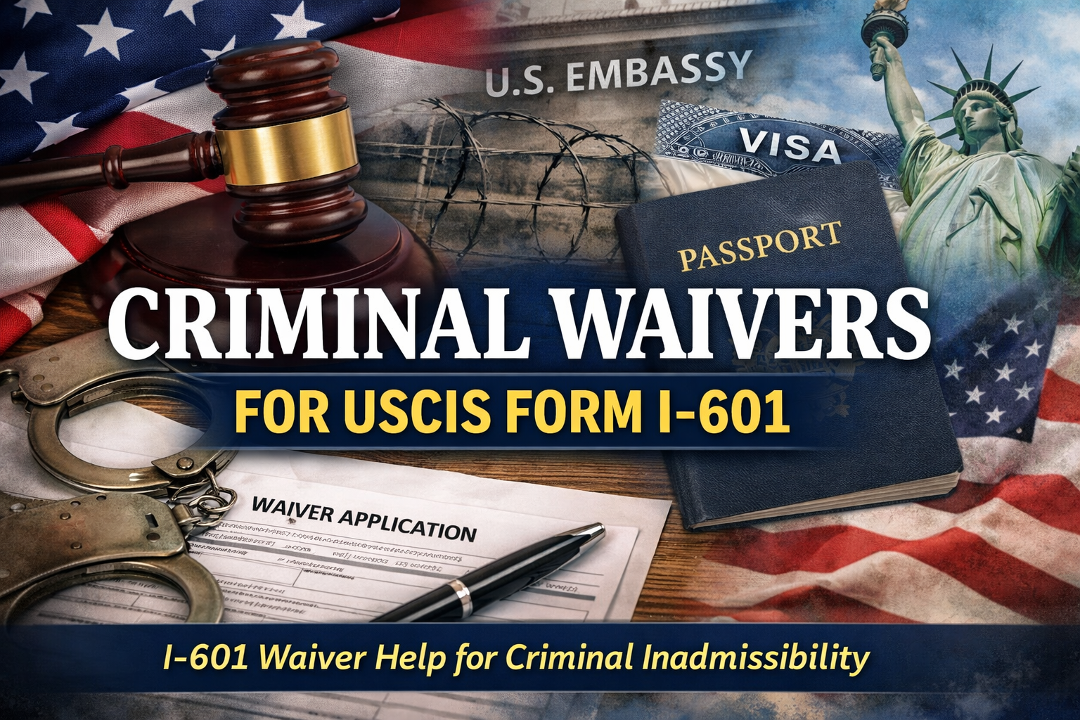 Criminal waiver I 601