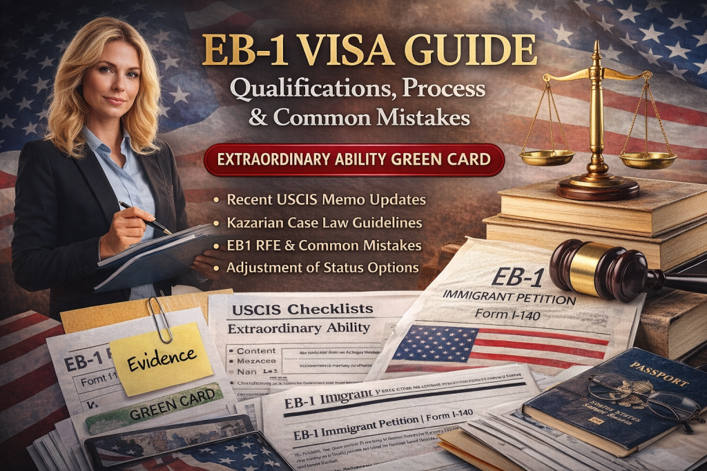 Eb1 Class EB-1 Visa Guide 2026: Qualifications, Process, Evidence, RFEs, and ...