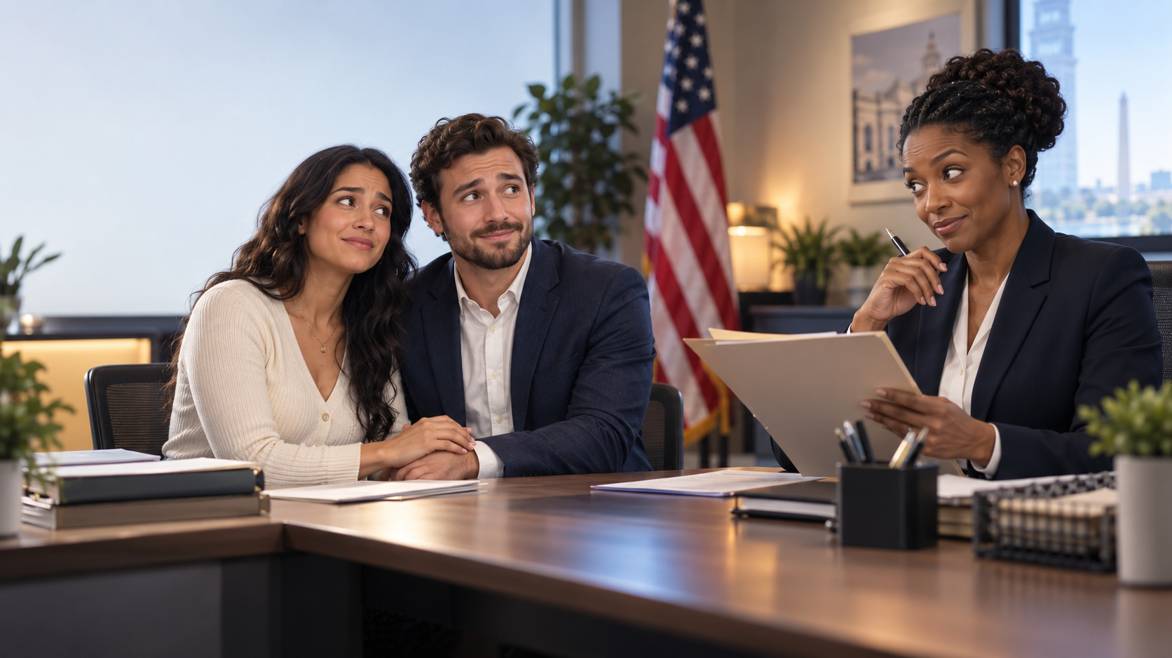 USCIS marriage green card interview